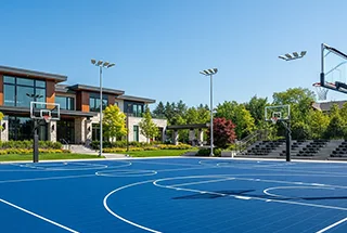 Basketball Court at Shriram 122 West