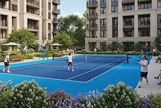 Tennis Court at Shriram 122 West